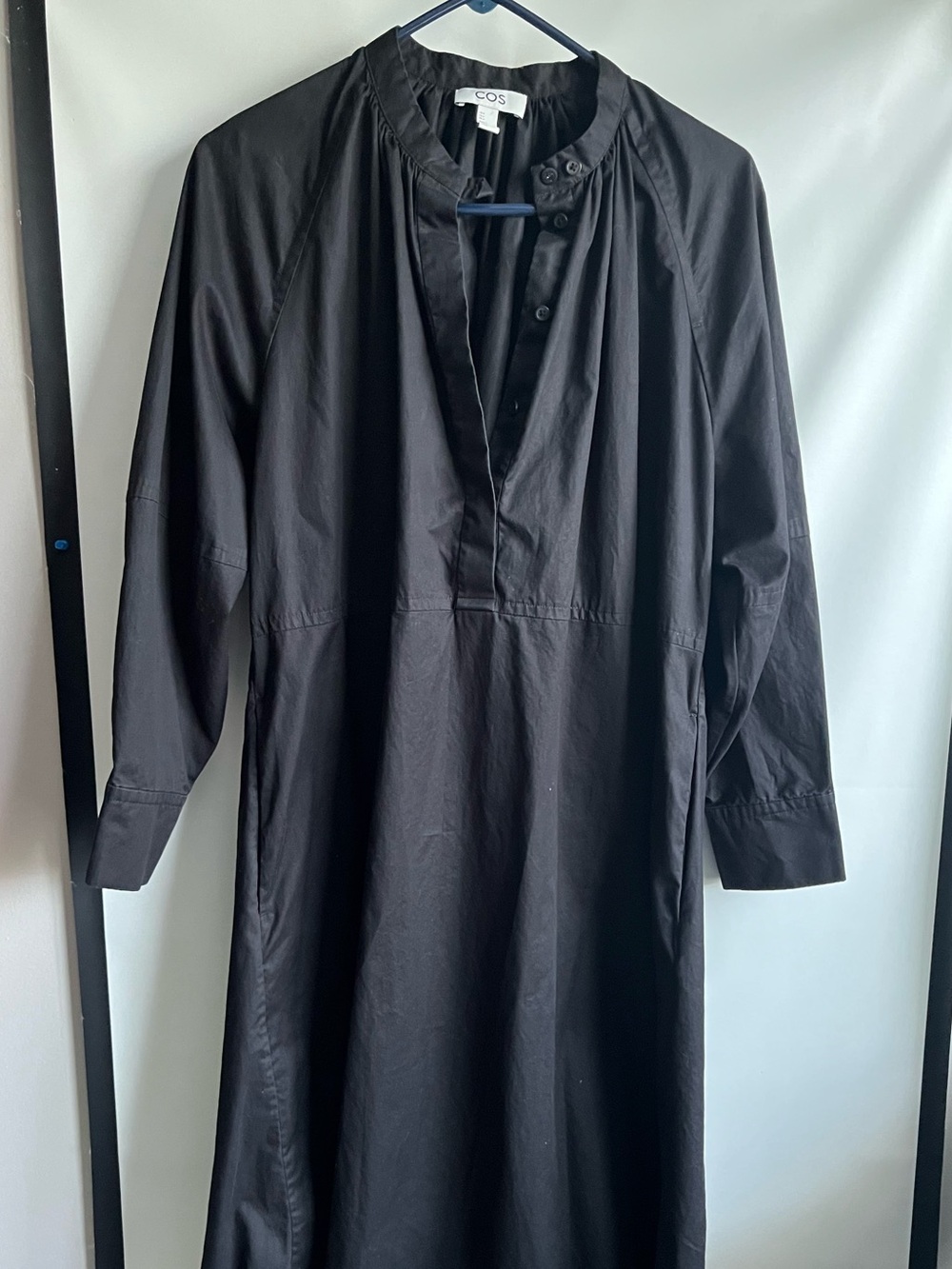 COS Black Long-Sleeve woman’s dress